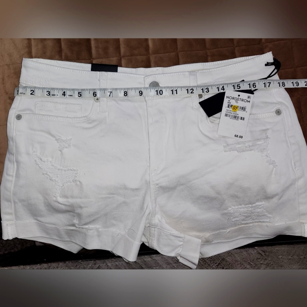 White shorts